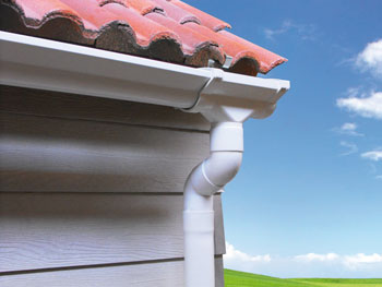 Canalón PVC redondo - Aislamientos Javier